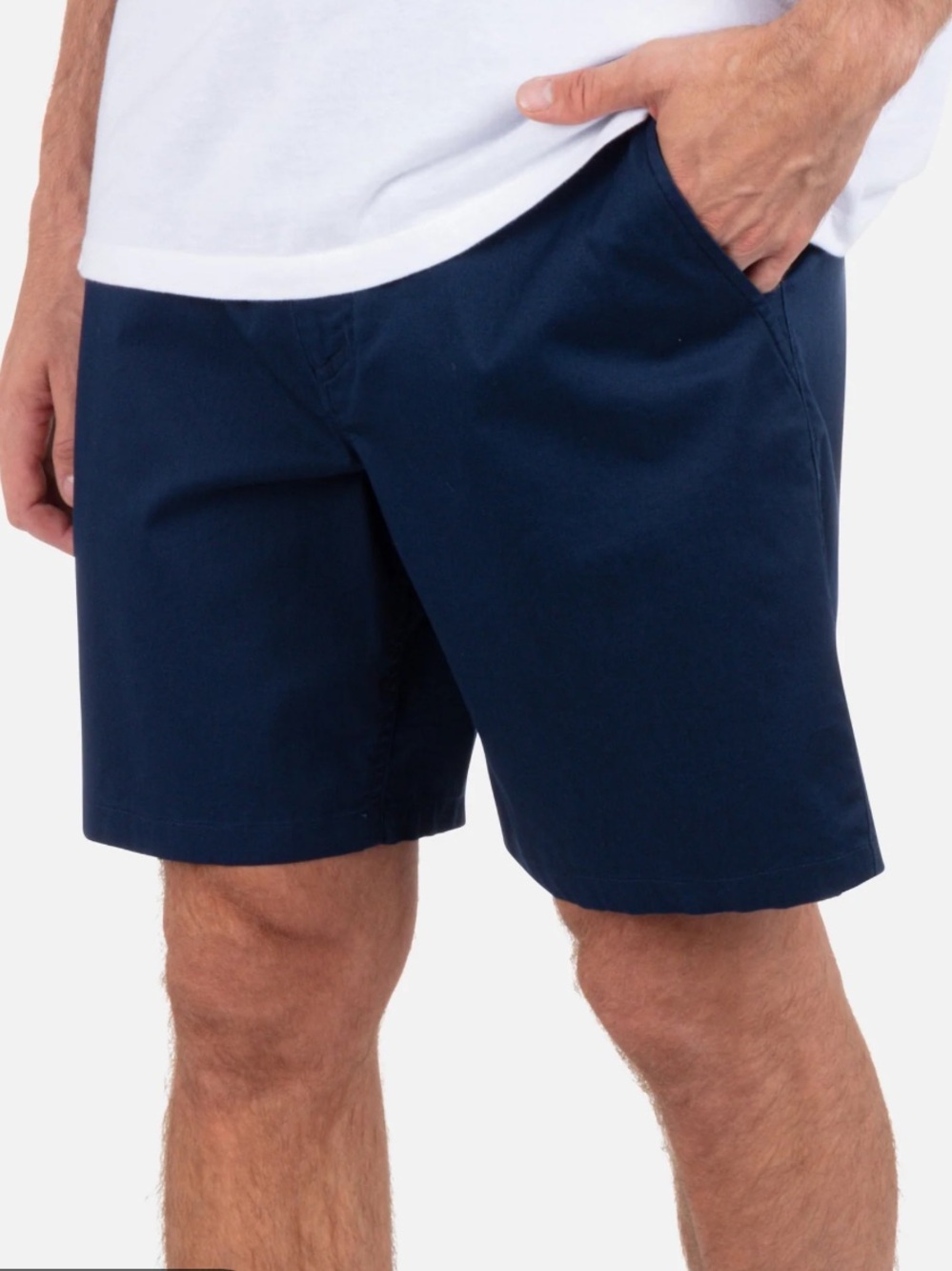 HURLEY NAVY BLUE DRI/FIT SHORTS